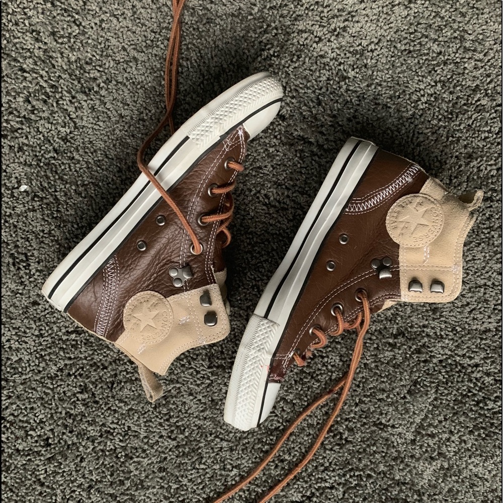 Leather Converse Chuck Taylor All Stars